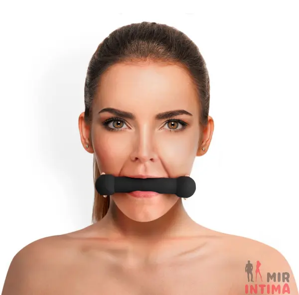 Кляп - палочка на ремнях Art of Sex – Gag Stick Silicon - 1