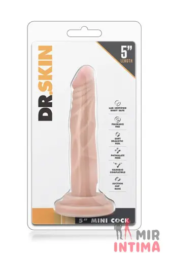 Анальный фаллоимитатор Dr. Skin MINI COCK 5" Анальный фаллоимитатор Dr. Skin MINI COCK 5"