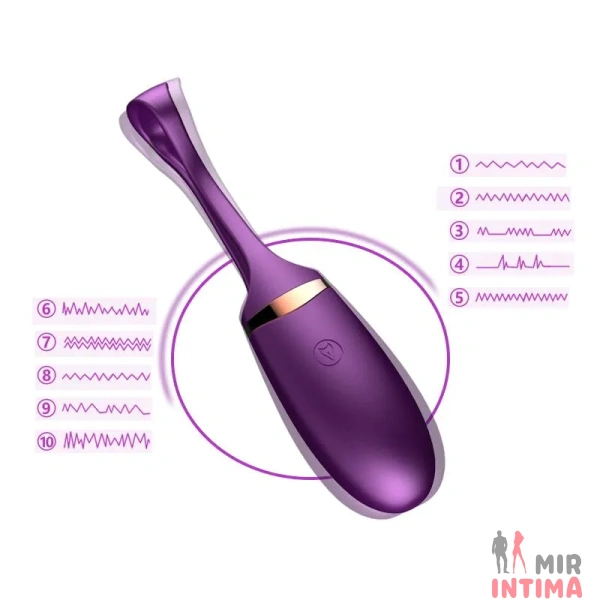 Виброяйцо Vibrating Silicone Love EGG, 10 режимов - 3