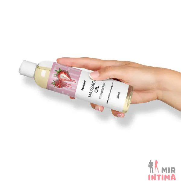 Массажное масло Satisfyer Strawberry 250мл - 5 Массажное масло Satisfyer Strawberry 250мл - 5