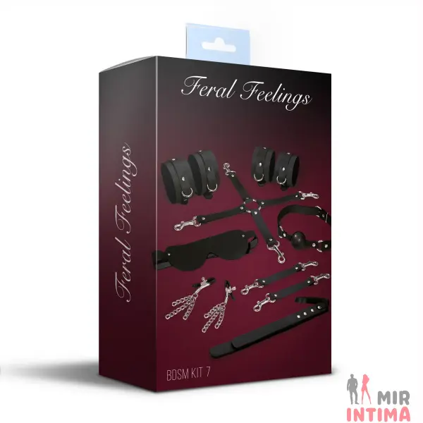 Набор для БДСМ Feral Feelings Kit, 7 предметов - 5