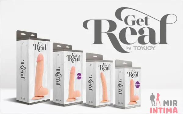 Реалистичный-женский-вибратор-Вибратор телесный Get Real 9 Inch Vibrating Flesh, 23х5 см - 2
