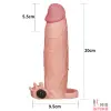 Вибронасадка от LoveToy 20х4,5 см - 1 Вибронасадка от LoveToy 20х4,5 см - 1