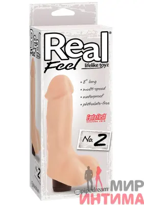 Вибратор Real Feel №2, 15X4,5 см