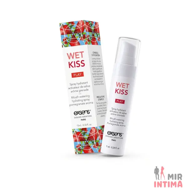 Спрей для усиления слюноотделения EXSENS Wet Kiss Pomegranate, 15мл - 1 Спрей для усиления слюноотделения EXSENS Wet Kiss Pomegranate, 15мл - 1