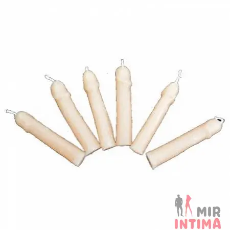 Эротические свечи в форме пениса Pecker Candles