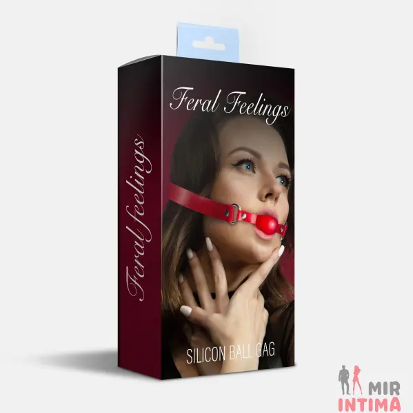 Кляп силиконовый Feral Feelings Silicon Ball Gag - 3