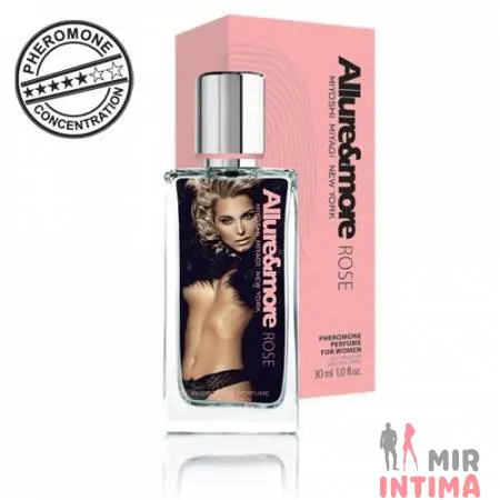 Allure&More Rose женские духи с феромонами, 20 мл