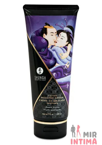 Массажный крем Kissable Exotic Fruits Shunga, 200 мл Массажный крем Kissable Exotic Fruits Shunga, 200 мл