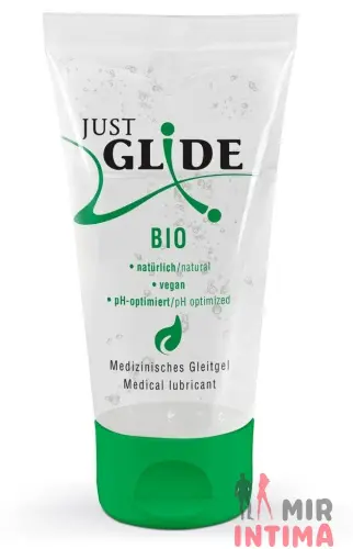 Веганский органический лубрикант - Just Glide Bio, 50 мл