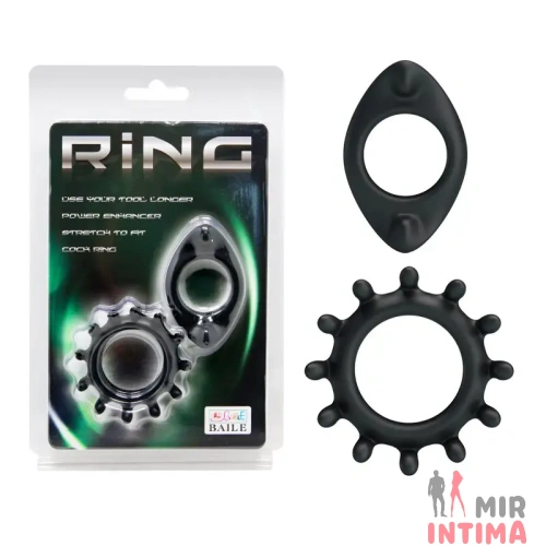 RING набор колец эрекционных, 2шт
