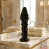 Стеклянный стимулятор Glass Romance Black 11,9х3,5 см - 2 Стеклянный стимулятор Glass Romance Black 11,9х3,5 см - 2