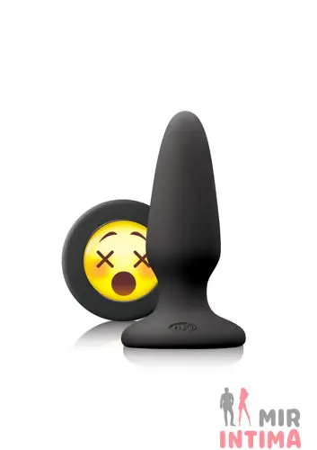 NS Novelties "Mojis Plug WTF Medium" анальная пробка с эмоджи. NS Novelties "Mojis Plug WTF Medium" анальная пробка с эмоджи.