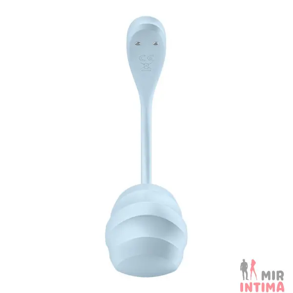 Смарт-виброяйцо Satisfyer Smooth Petal Connect App, силикон - 3