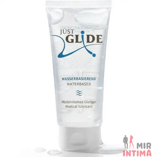 Лубрикант Just Glide Waterbased, 20 мл Лубрикант Just Glide Waterbased, 20 мл