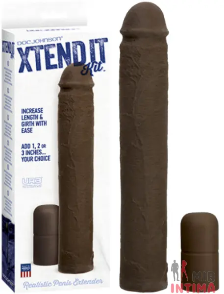 Насадка для увеличения члена Xtend It Kit, до +7,5 см - 1 Насадка для увеличения члена Xtend It Kit, до +7,5 см - 1