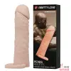 Удлиняющая насадка PENIS SLEEVE 6,2" с кольцом для мошонки Удлиняющая насадка PENIS SLEEVE 6,2" с кольцом для мошонки