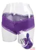 DEL2149790-Женская-вибропуля Женская-вибропуля-Трусики и вибропуля Self Pleasurizer Purple