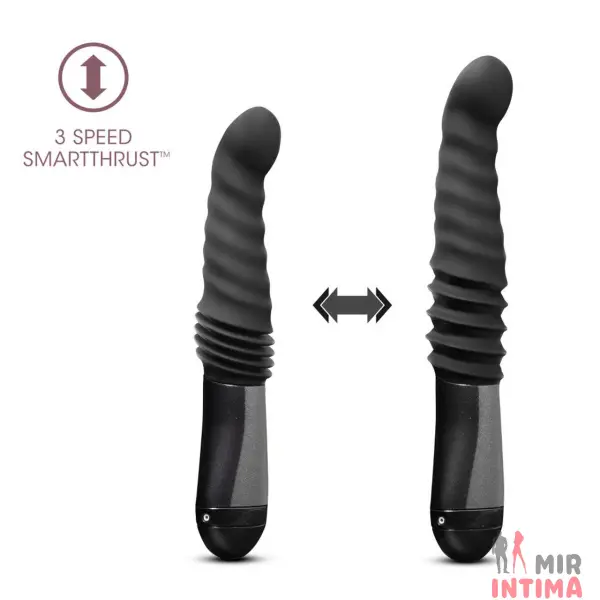 Гелевый-и-силиконовый-женский-вибратор-Пульсатор Lazarus Thrusting Dildo, 28.6см, силикон - 3