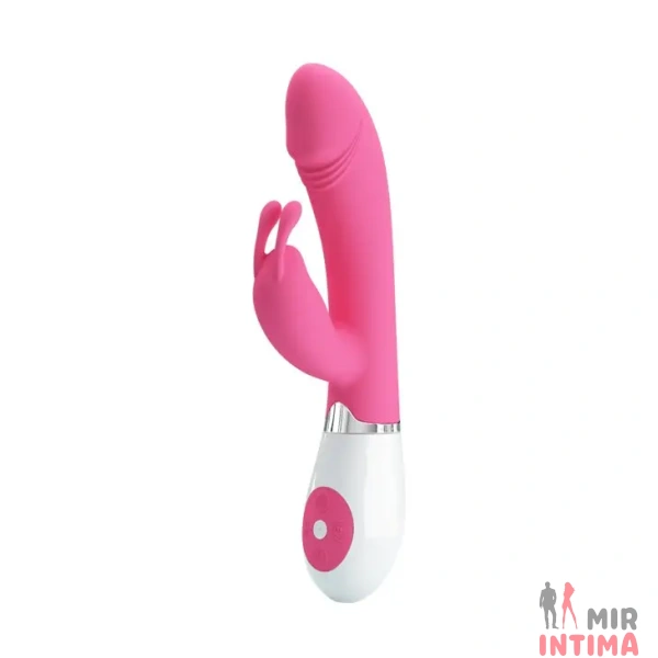 MIBI-014224-Компьютерный-(Rabbit)-женский-вибратор - 1 Компьютерный-(Rabbit)-женский-вибратор-Вибромассажер серии Pretty Love GENE - 1