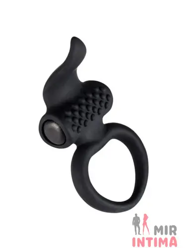 Вибрирующее эрекционное кольцо Black Вибрирующее эрекционное кольцо Black