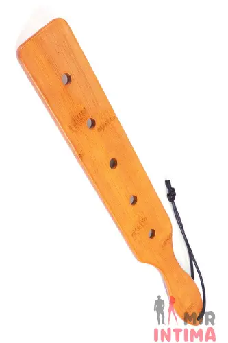 Падл Fetish Tentation — Paddle 5 Holes Bamboo