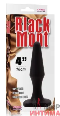 Анальная пробка Black Mont 'M' 