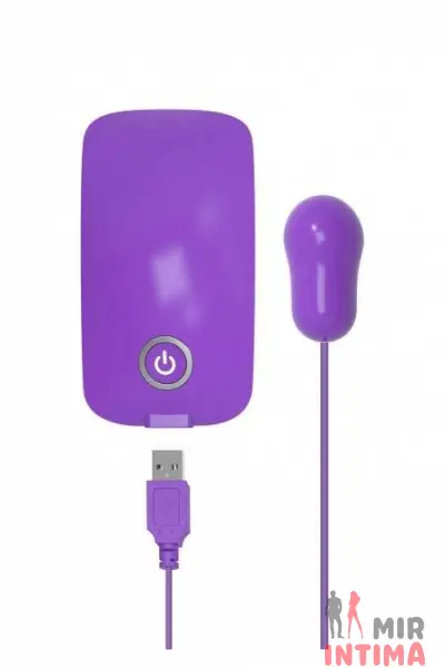 Виброяйцо на пульте управления Energy Pack With Usb Bullet, 5,5х3 см - 3