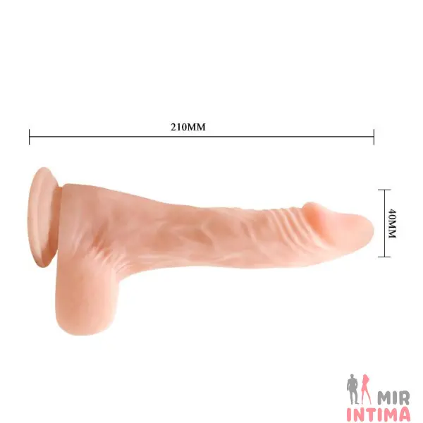Фаллоимитатор с хребтом "COCK", 21х4 см - 5 Фаллоимитатор с хребтом "COCK", 21х4 см - 5