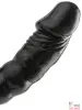 Двойной черный страпон Fetish Fantasy Vibrating Double Delight Strap-On, 12х3,7 см - 1 Двойной черный страпон Fetish Fantasy Vibrating Double Delight Strap-On, 12х3,7 см - 1