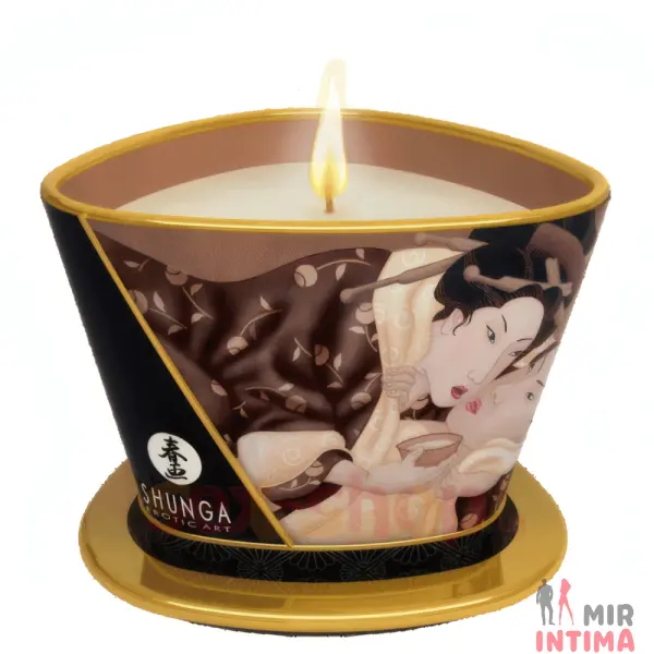 Свеча для массажа Shunga Candle, 170 мл - 4 Свеча для массажа Shunga Candle, 170 мл - 4