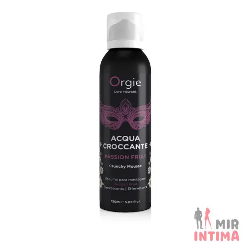 Увлажняющая массажная пена Orgie Acqua Croccante Marakuja