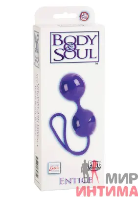Вагинальные шарики Body and Soul Entice, 3,5 см