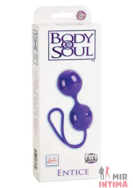 Вагинальные шарики Body and Soul Entice, 3,5 см - 1
