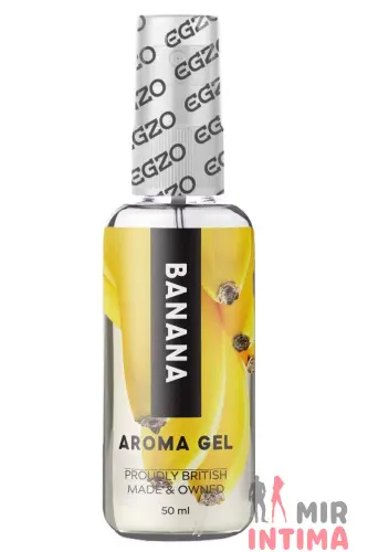 Оральный лубрикант со вкусом банана "EGZO AROMA", 50 мл