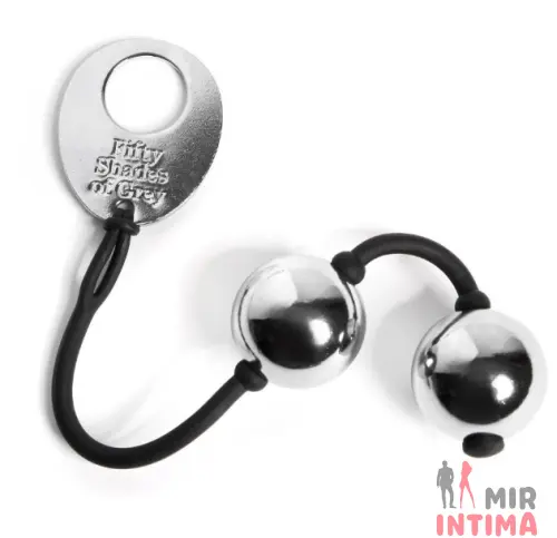 Вагинальные шарики из металла Fifty Shades of Grey, Metal Ben Wa Balls Вагинальные шарики из металла Fifty Shades of Grey, Metal Ben Wa Balls