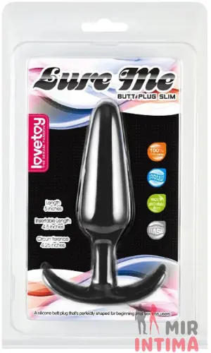 Анальная пробка LURE ME Classic, 13,2х3,5см