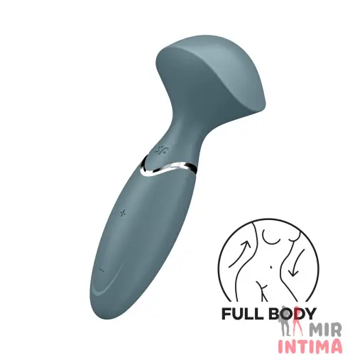 Маленький-женский-вибратор-Вибромассажер Satisfyer Mini Wand-er, силикон, 15,5×6 см