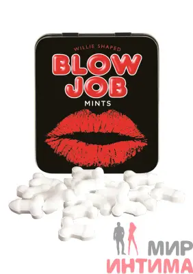 Жевательные конфетки в форме пениса BLOW JOB