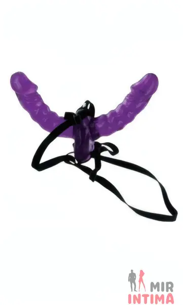 Лесби-страпон Double Delight Strap-On - 1 Лесби-страпон Double Delight Strap-On - 1