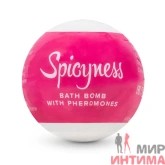Spicyness - бомбочка для ванны с феромонами от Obsessive, 100 г