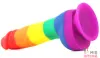 Фаллоимитатор радуга Pride Dildo Silicone Rainbow, 14х3,6 см - 3 Фаллоимитатор радуга Pride Dildo Silicone Rainbow, 14х3,6 см - 3