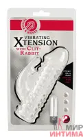 Насадка T&B XTENSION с клиторальным кроликом