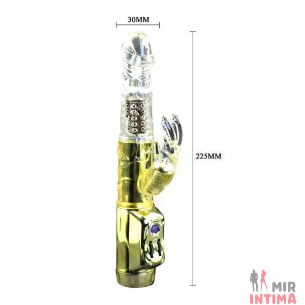 EGZ037203J-Компьютерный-(Rabbit)-женский-вибратор - 2 Компьютерный-(Rabbit)-женский-вибратор-Вибратор с стимулятором клитора "U.S. Gold Lover" - 2