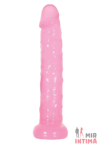 Розовый фаллоимитатор Evolved Slim Dildo Jelly Pink для анального секса, 140 х 25 мм - 5 Розовый фаллоимитатор Evolved Slim Dildo Jelly Pink для анального секса, 140 х 25 мм - 5