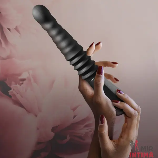 Гелевый-и-силиконовый-женский-вибратор-Пульсатор Lazarus Thrusting Dildo, 28.6см, силикон - 8