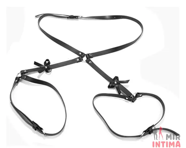 Портупея Push-Up Bows черная - 1 Портупея Push-Up Bows черная - 1