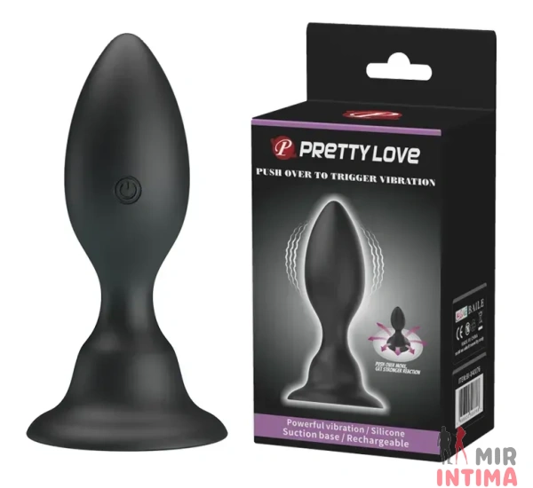 Анальный вибростимулятор PrettyLove - Push Over to Trigger vibration Анальный вибростимулятор PrettyLove - Push Over to Trigger vibration