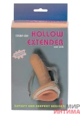 Страпон-фаллопротез Hollow Extender, 16X4,5 см