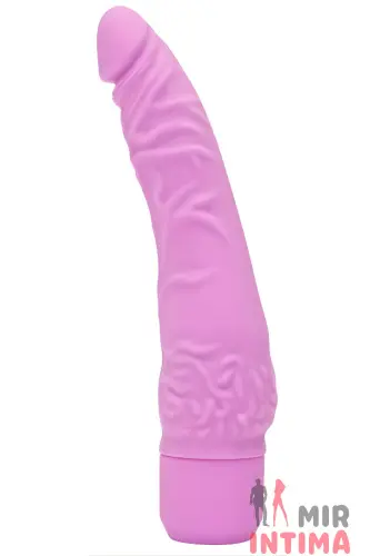 Гелевый-и-силиконовый-женский-вибратор-Вибратор Silicone Classic Slim, 21Х4 см